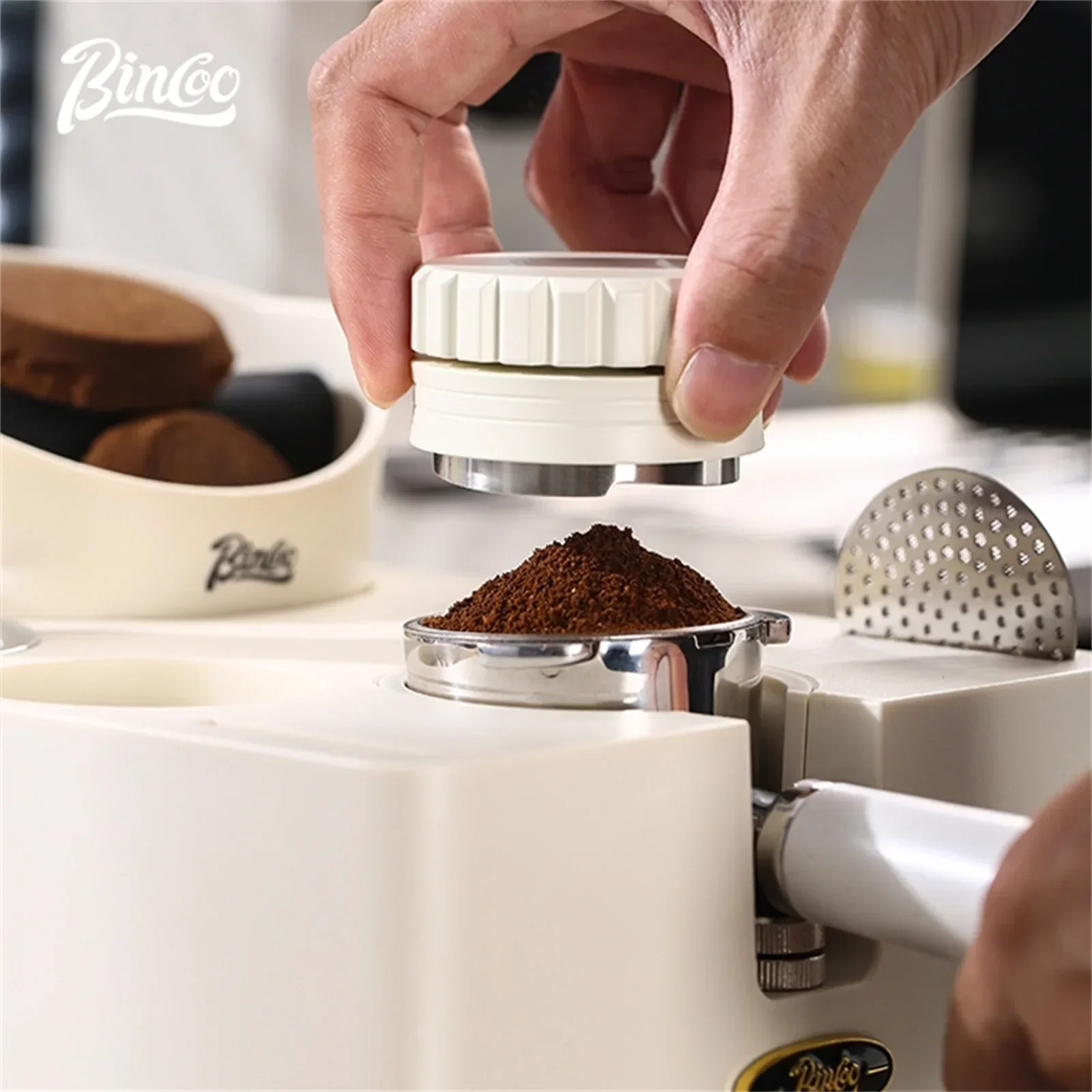 Coffee Equipment Brands - 빈쿠 커피 파우더 프레스 탄성 파우더