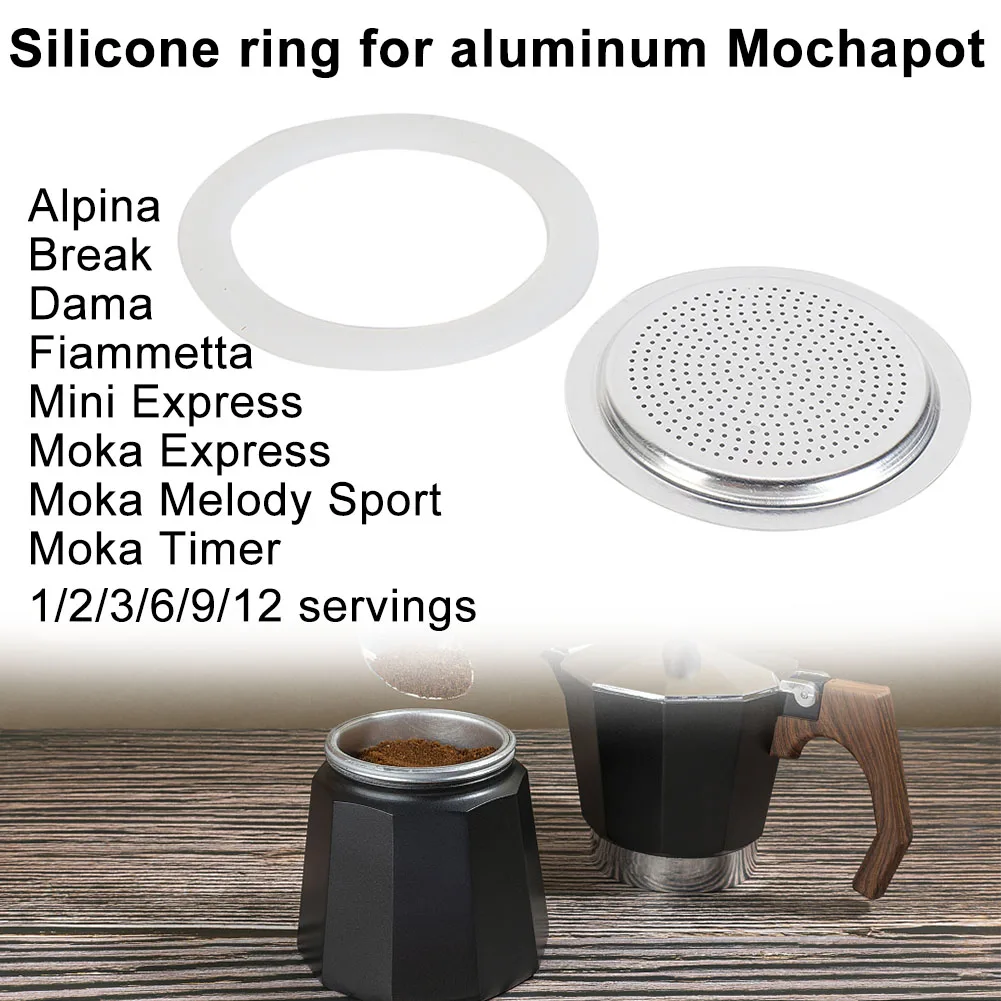 1 세트 Moka Pot 에스프레소 메이커 스토브 탑  - Coffee Equipment Wholesale 리뷰 및 가격