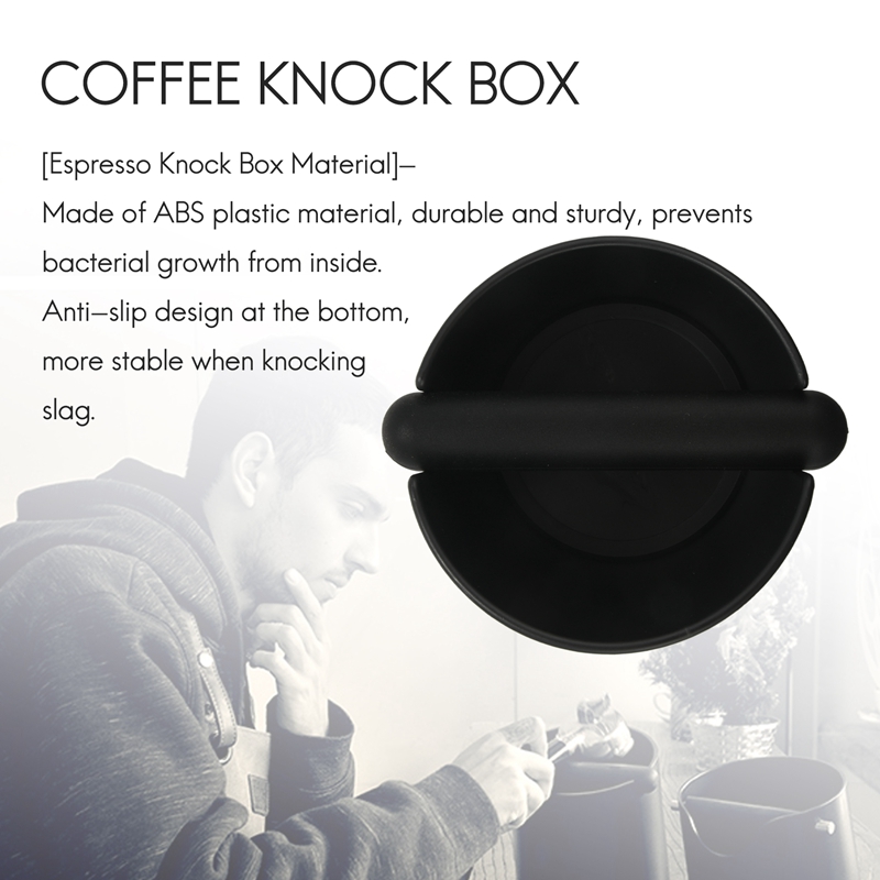 신상품 입고-에스프레소 커피 찌꺼기 노크 박스, 탈착식 - Coffee Knock Box 리뷰 및 가격